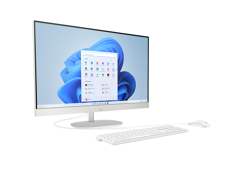 All in One Hp 27 CR0087 NH Intel Core i7-13èGen-16 Go DDR4 RAM-1To SSD-ECRAN 27 Pouces Tactile-FreeDos + Licence Windos 11 pro thumbnail 3