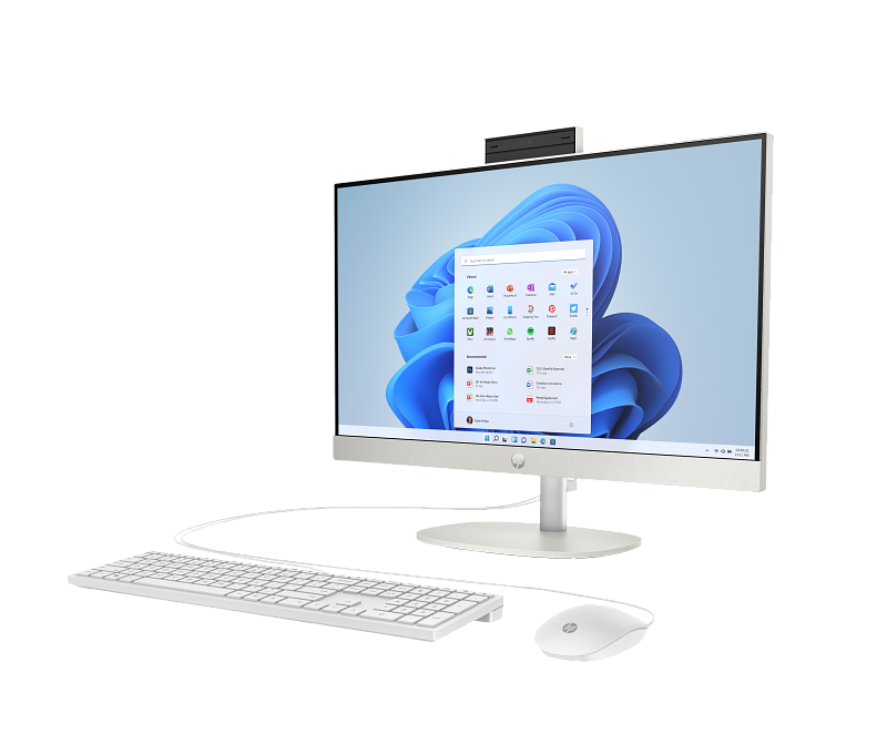 All in One Hp 24 CR0010L Intel Core i5-13ème Gen-16 Go DDR4 RAM-512 Go SS-ECRAN 24 Pouces Tactile-FreeDos+Licence Windows 11 Pro