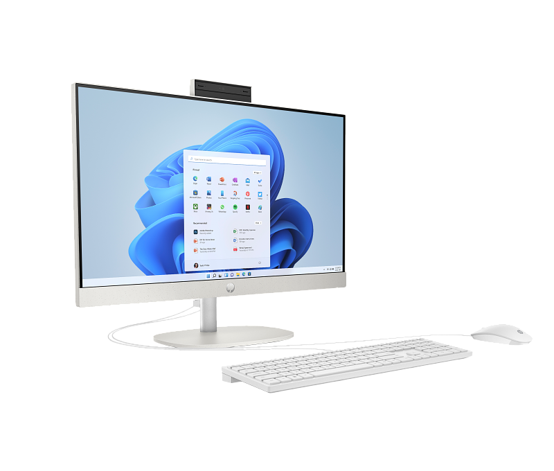 All in One Hp 24 CR0010L Intel Core i5-13ème Gen-16 Go DDR4 RAM-512 Go SS-ECRAN 24 Pouces Tactile-FreeDos+Licence Windows 11 Pro thumbnail 2