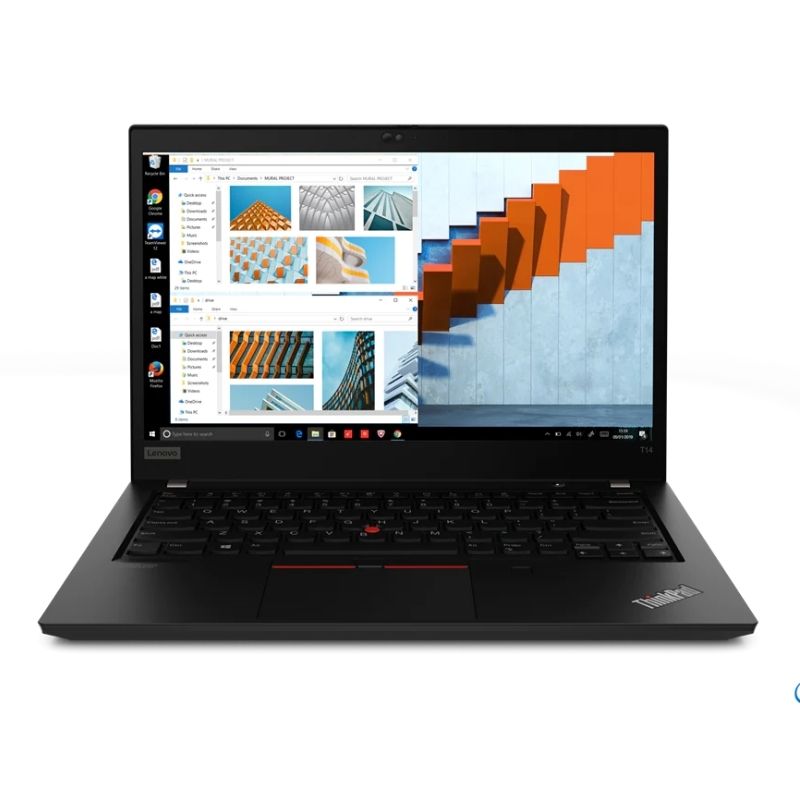 Portable LENOVO THINKPAD T14 G5 ULTRA 7-165U-16 Go DDR5 RAM-512 Go SSD-2 Go graphics-ERAN 14 Pouces-Clavier Français D'origine-Licence windows 11 Pro