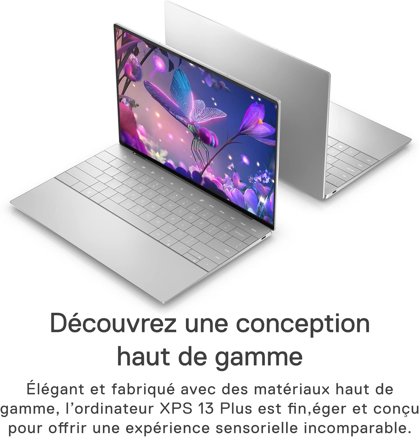 Portable DELL XPS 13 model 9320 Intel Corei7(13 ème gen)-16 Go DDR5 RAM-1To SSD-ECRAN 13 Pouces-CLAVIER D'Origine France-FreeDos + Licence Windows 11 Pro thumbnail 2