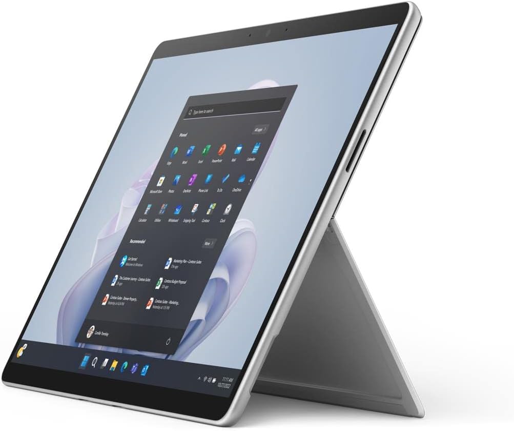 MICROSOFT SURFACE PRO9 Intel Core i5-12ème Gen-8 Go Ram DDR4-512 Go SSD-Windows 11 Pro-Ecran 13 Pouces-Sans Clavier