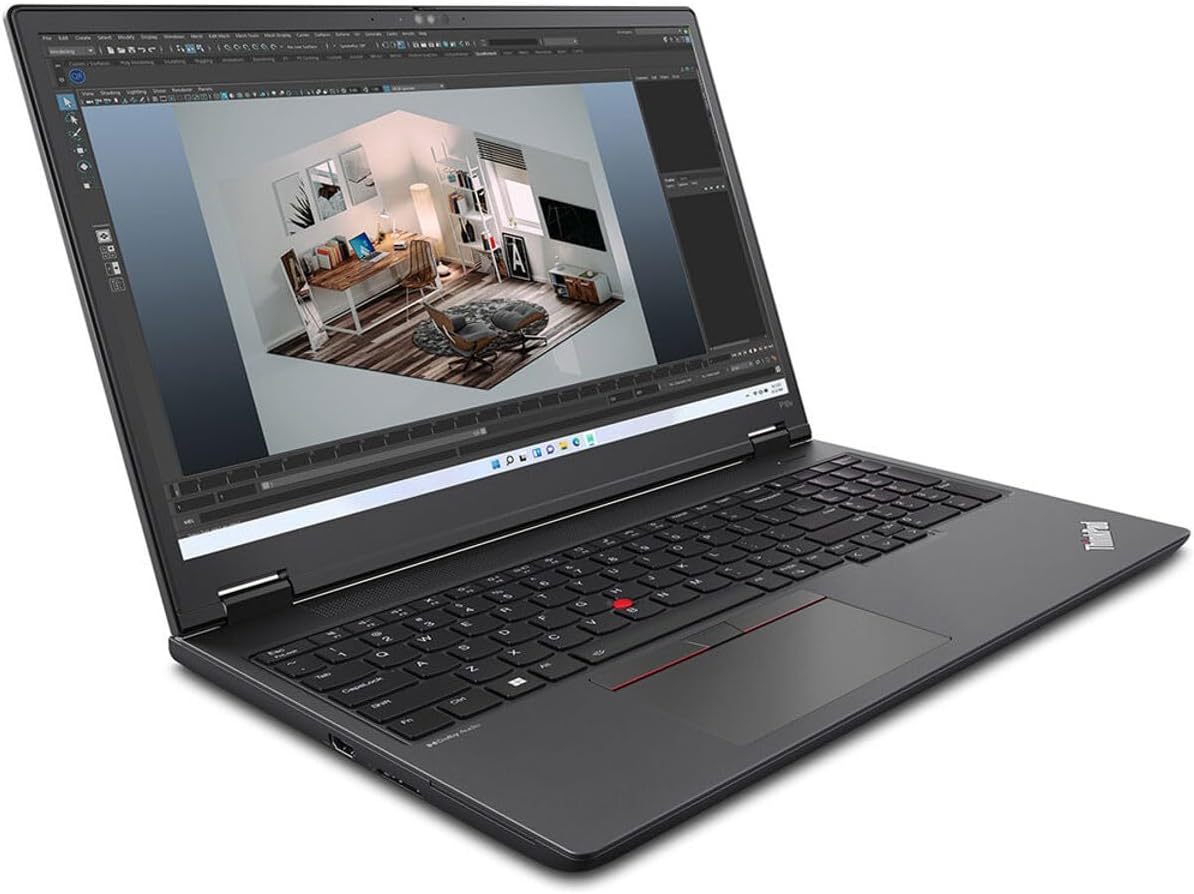 Portable LENOVO THINKPAD P16 v G2 Intel Core ULTRA 7-165U-32 Go DDR5 RAM512 Go SSD-6 Go graphics-ECRAN 16 Pouces-Clavier Français D'origine-Licence Windows 11 Pro thumbnail 3