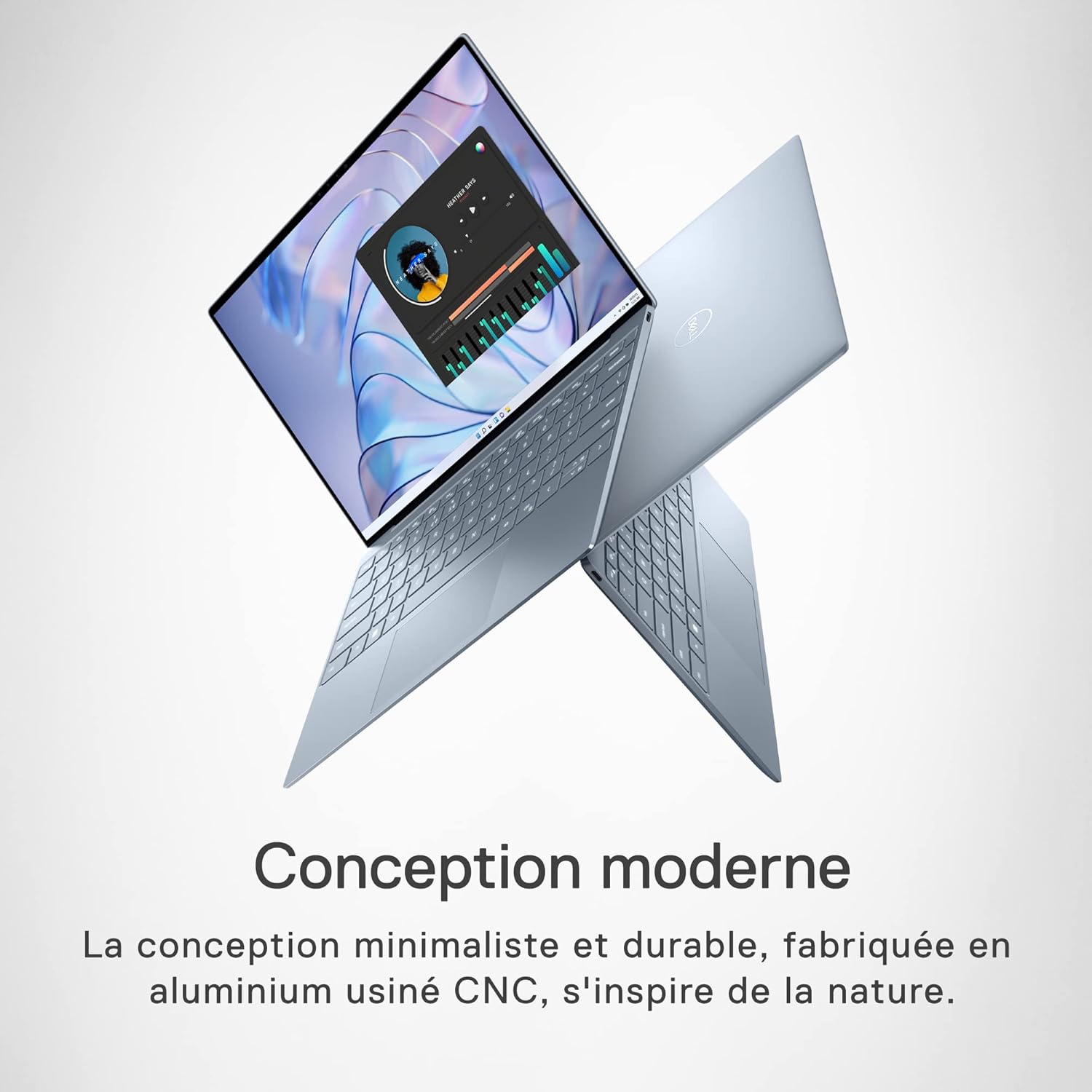 Portable DELL XPS 13 model 9315 Intel Core i7(12 ème Gen)-16 Go DDR5 RAM-512 Go SSD-ECRAN 13 Pouces-CLAVIER d'Origine France-FreeDos + Licence Windows 11 pro thumbnail 2