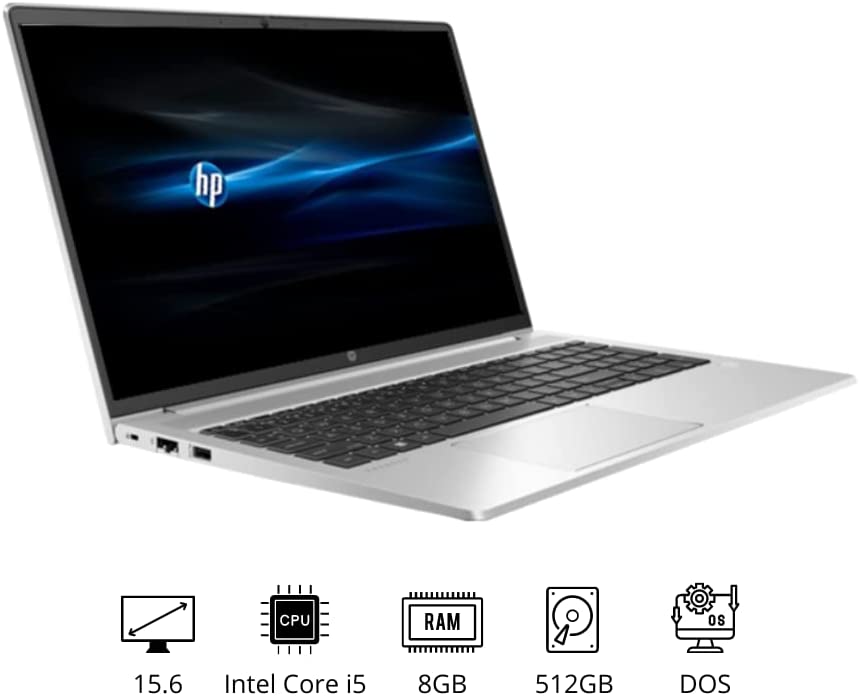 Portable HP PROBOOK 450-G10 Intel Core i5-13 ème Gen-8 Go DDR4 RAM-512 Go SSD-Ecran 15,6 Pouces-Freedos + Licence Windows 11 Pro thumbnail 2
