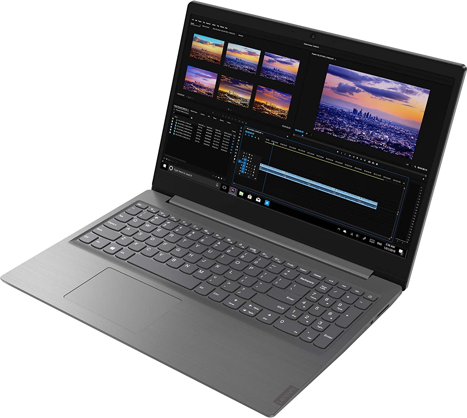 Portable LENOVO 15 IIL Intel Core i3-10 èm Gen-4 Go Ram-1 To SSD-Windows 10 Pro-Ecran 15.6" thumbnail 3