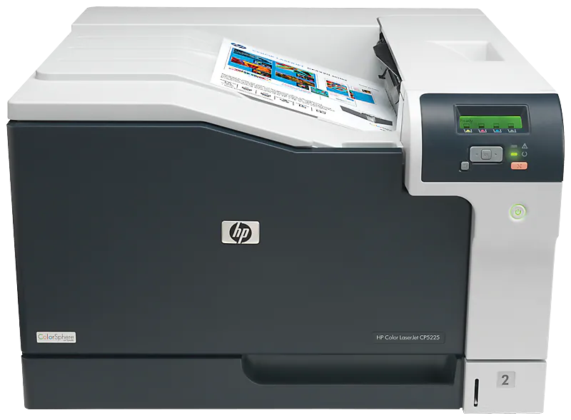 IMPRIMANTE HP CP5225DN Laser Jet A3 Couleur-MPRESSION Recto Verso thumbnail 2