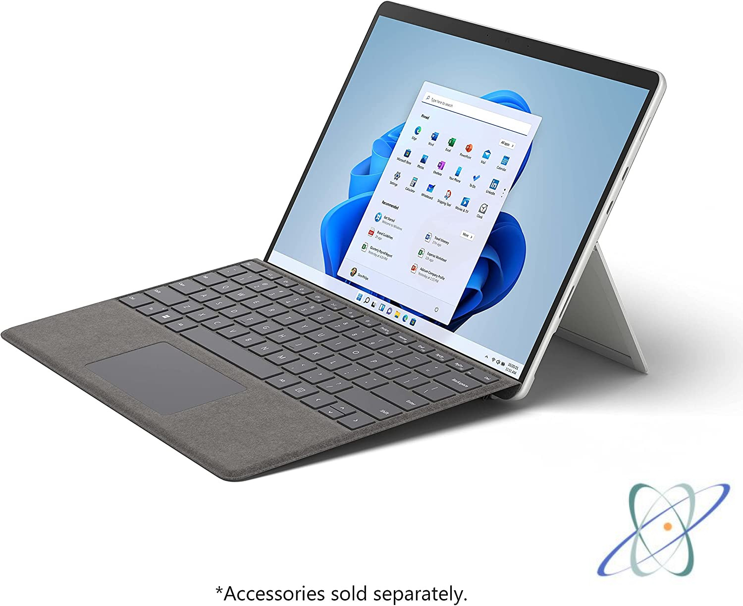 Portable Microsoft Surface Pro 9 Intel Core i5-12ème Gen-8 Go DDR4 Ram-512 Go SSD-Windows 11-Ecran 13 Pouces-Sans Clavier thumbnail 3