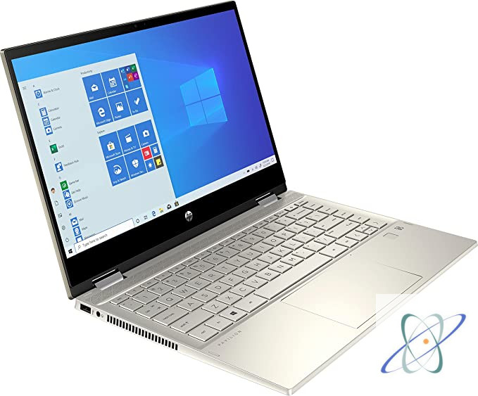 Portable HP Pavillon 14 X360 DW1010 Intel Core i5-11 è Gen-8 Go Ram-512 GO SSD-Windows Pro 10-Ecran 14"