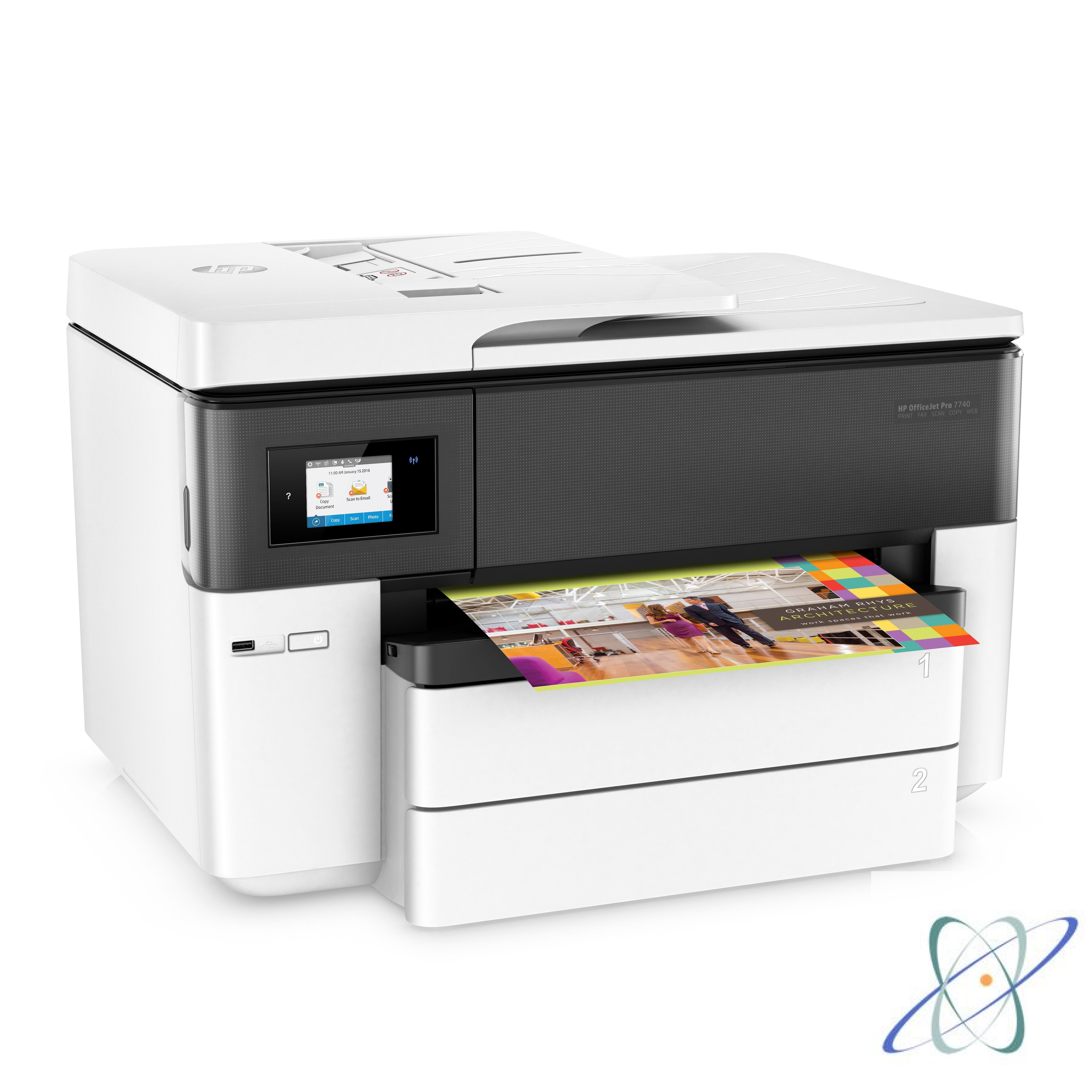 Imprimante Multifonction HP OfficeJet Pro 7740 format A3 ET A4 thumbnail 6