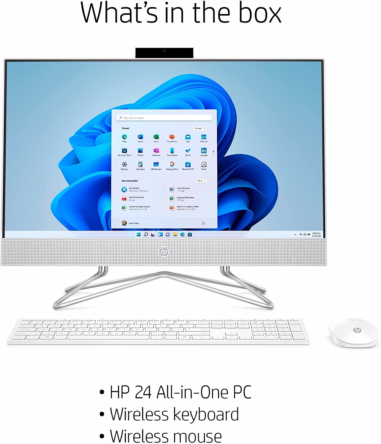 ALL IN ONE DF 24 Intel Core i5 -10ème Gen-8 Go Ram-1 To HDD-Windows 10 Pro-Ecran 24" thumbnail 5