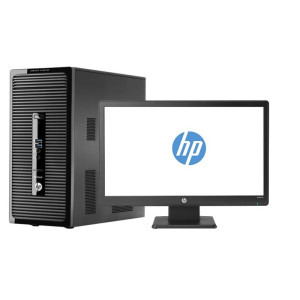 BUREAU HP PRODESK 400 G2 Dual Core-5ème Gen-8 Go Ram-1 To HDD ou 512 Go SSD-ECRAN 22 Pouces-Freedos + Licence Windows 10 Pro