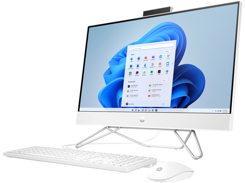 All in One Hp 24 Cb1023 nh Intel Core i5-12ème Gen-8 GoDDR4 RAM-512 Go SSD-Freedos + licence Windows 11 Pro-ECRAN 24 TACTILLE thumbnail 2