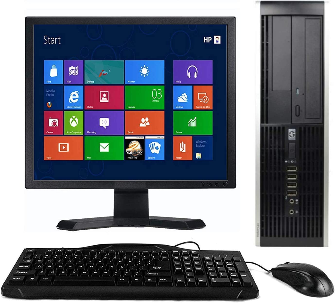 BUREAU HP 290-G4 Dual Core-10ème Gen-4 Go Ram-1To HDD-Ecran 22"-HDMI VGA FULL HD-Windows 10 Pro