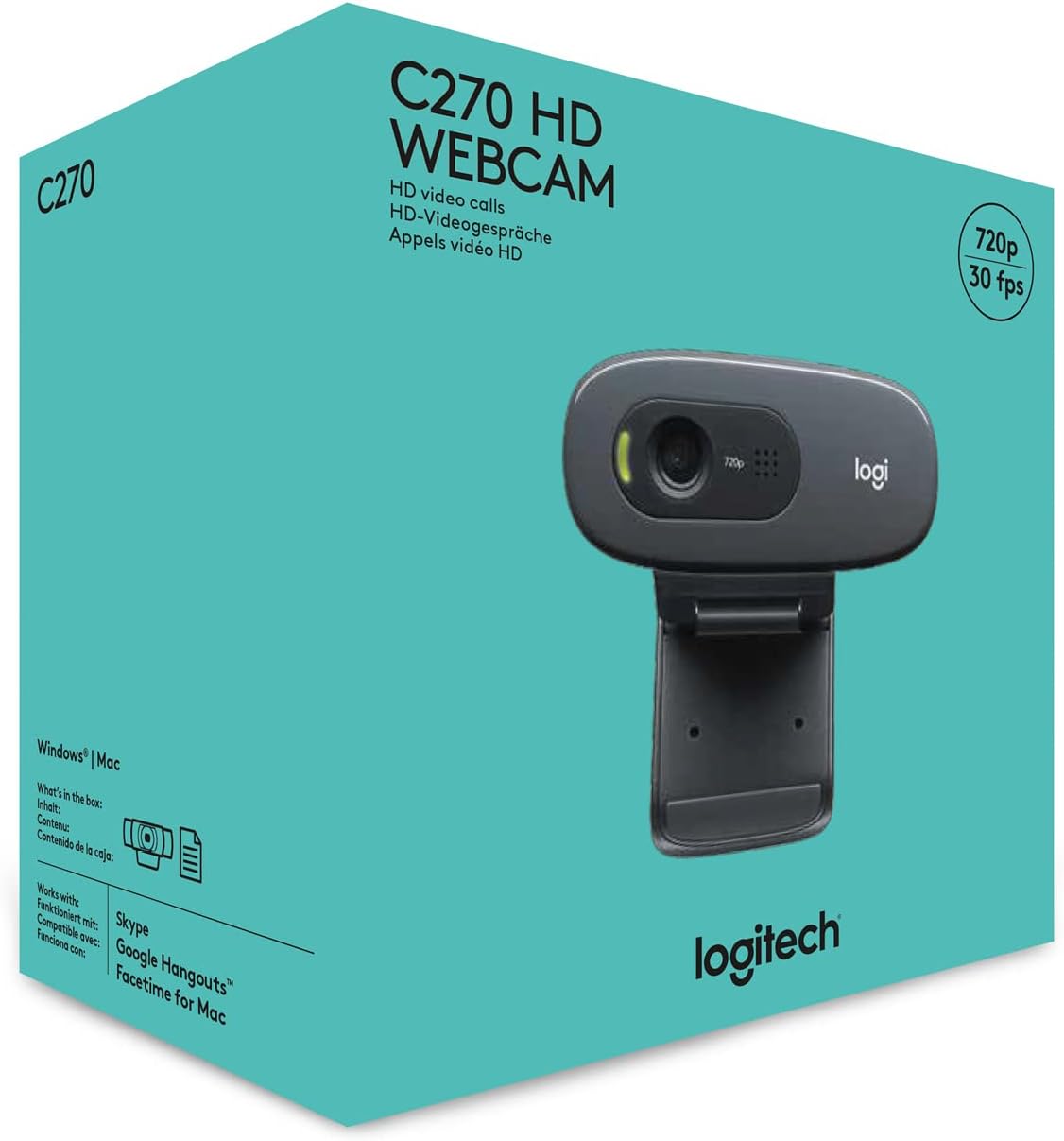 WEBCAM Logitech c270