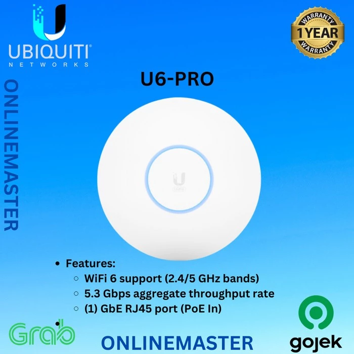 POINT D'ACCES UBIQUITI UNIFI U6 Pro