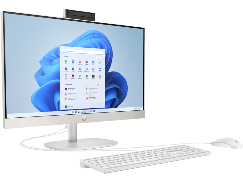 ALL IN ONE HP 24 CR0008LIntel Core i7-13ème Gen-16 Go DDR4 RAM-512 Go SSD-ECRAN  24 PoucesTactile-Freedos + Licence Windows 11 Pro thumbnail 3