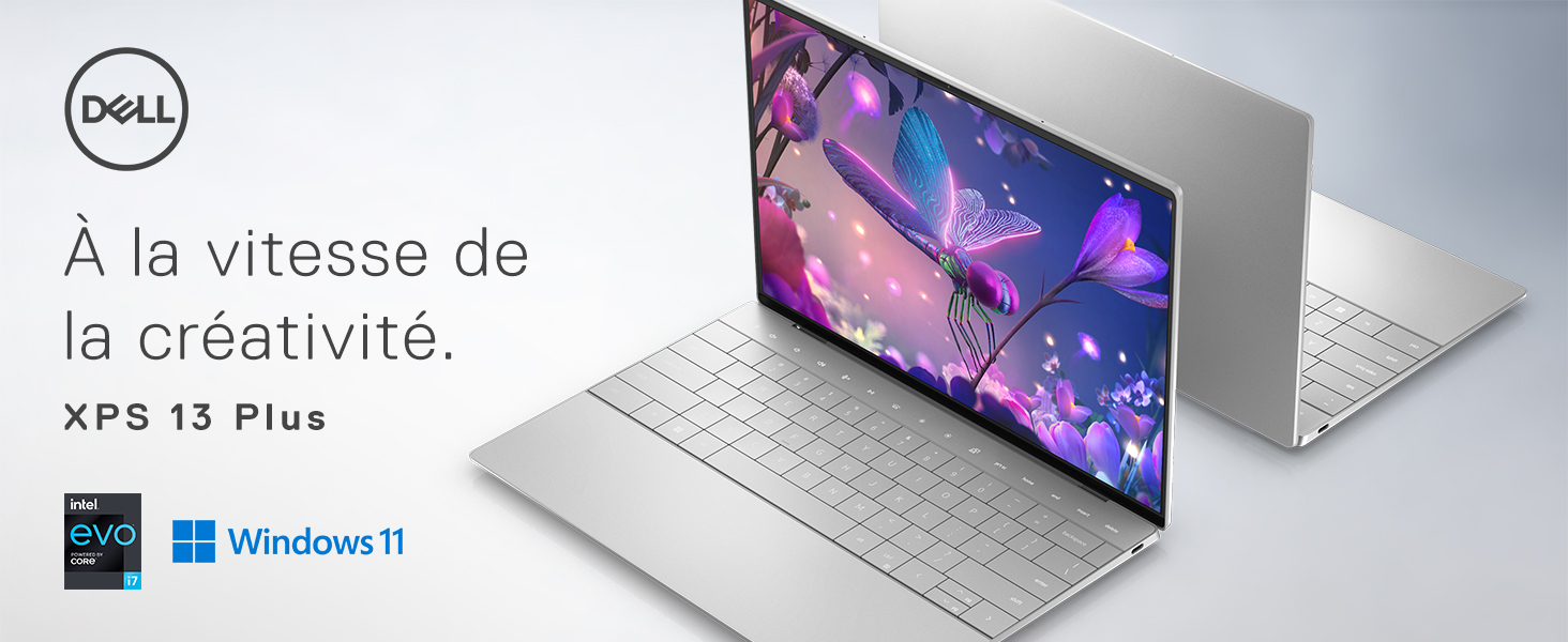 PORTABLE DELL XPS 9320 Intel Core i7-13 ème Gen-32 Go LPDDR5 1To SSD  M.2-Windows 11 Pro13,3" thumbnail 2