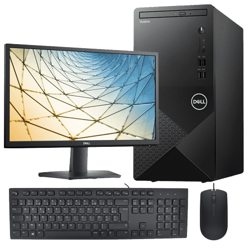 BUREAU Dell Vostro 3910 Intel Core i5-12èmè Gen-8 Go Ram-512 Go SSD-ECRAN 22 Pouces-Lecteur DVD-Freedos+Licence Windows 10 Pro