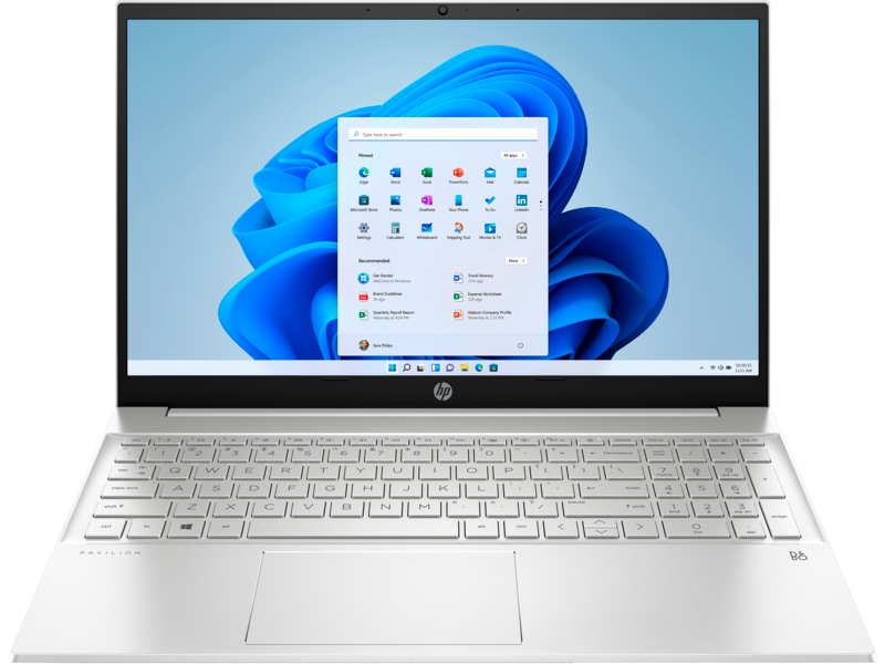 Portable HP Pavillon 15 Eg3003 Intel i7-13ème Gen-16 Go DDR4 Ram-1To SSD-Windows 11 Pro-Ecran 15 Tactile