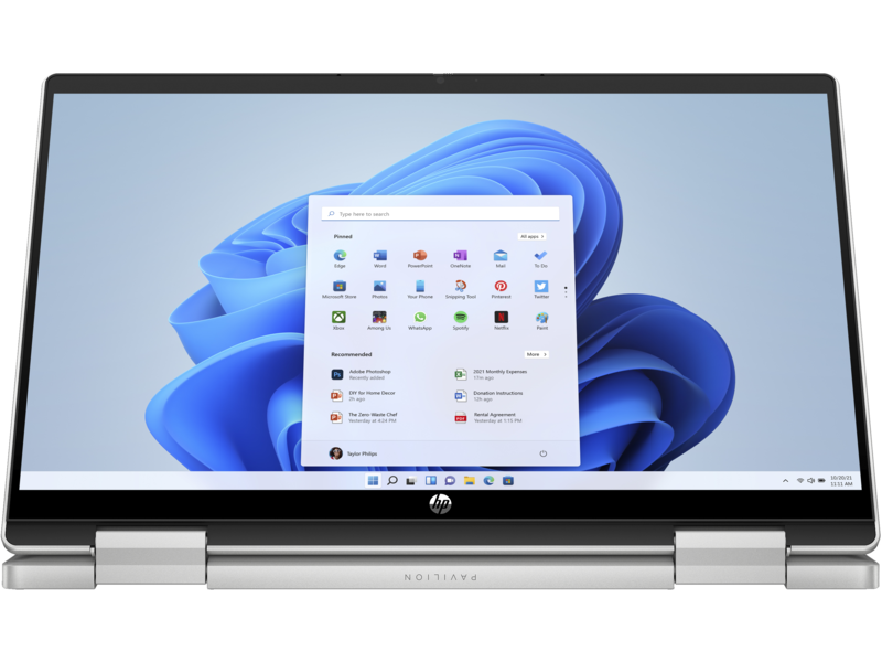 Portable HP Pav 14 X360 ek1035 Intel Core i7-13ème Gen-16 Go DDR4 RAM-1To SSD-Windows 11 Pro-Ecran 14 pouces Tactile thumbnail 2