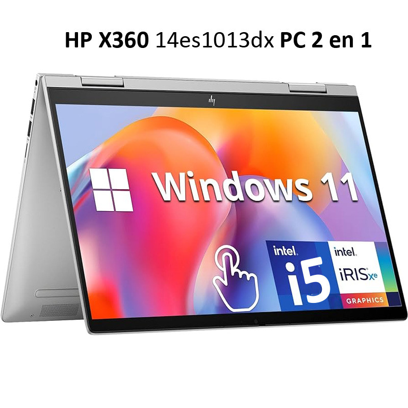 Portable  HP ENVY 14" 1013 DX X360 Intel Core ULTRA 5-13ème Gen-8 GoDDR4 RAM-512 Go SSD-Ecran 14 pouces-Freedos + Licence Windows 11 Pro thumbnail 4