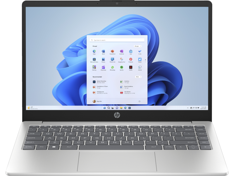 Portable HP 14s EP0002NK Intel Core i5-13ème Gen-8 Go DDR4 RAM-512 Go SSD-Windows 11 Pro-Ecran 14 pouces-Clavier Francais D'Origine