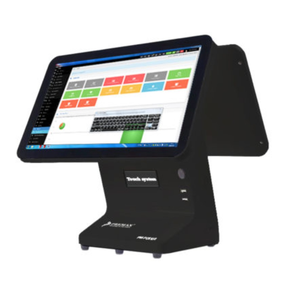 CAISSE ENREGISTREUSE POS PREMAX SINGLE   ECRAN I3/4GB/256/TACTILE  PM-POS15S  COULEUR NOIR