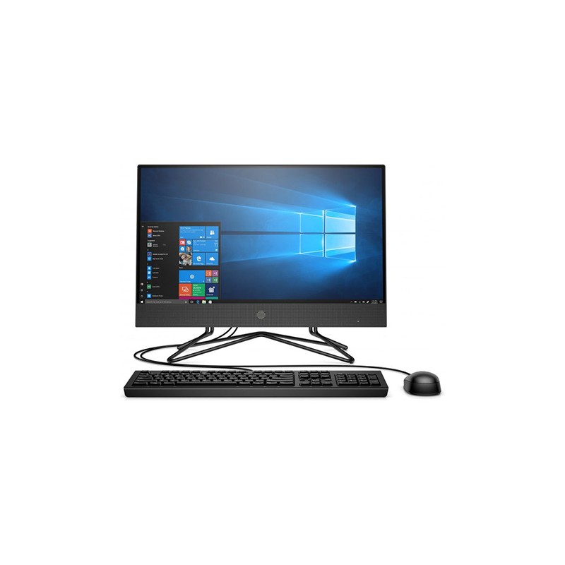 ALL IN ONE HP b0006 Intel Dual Core -10ème Gen-4 Go Ram-1 To HDD-Lecteur DVD-Windows 10 Pro-Ecran 20.7"