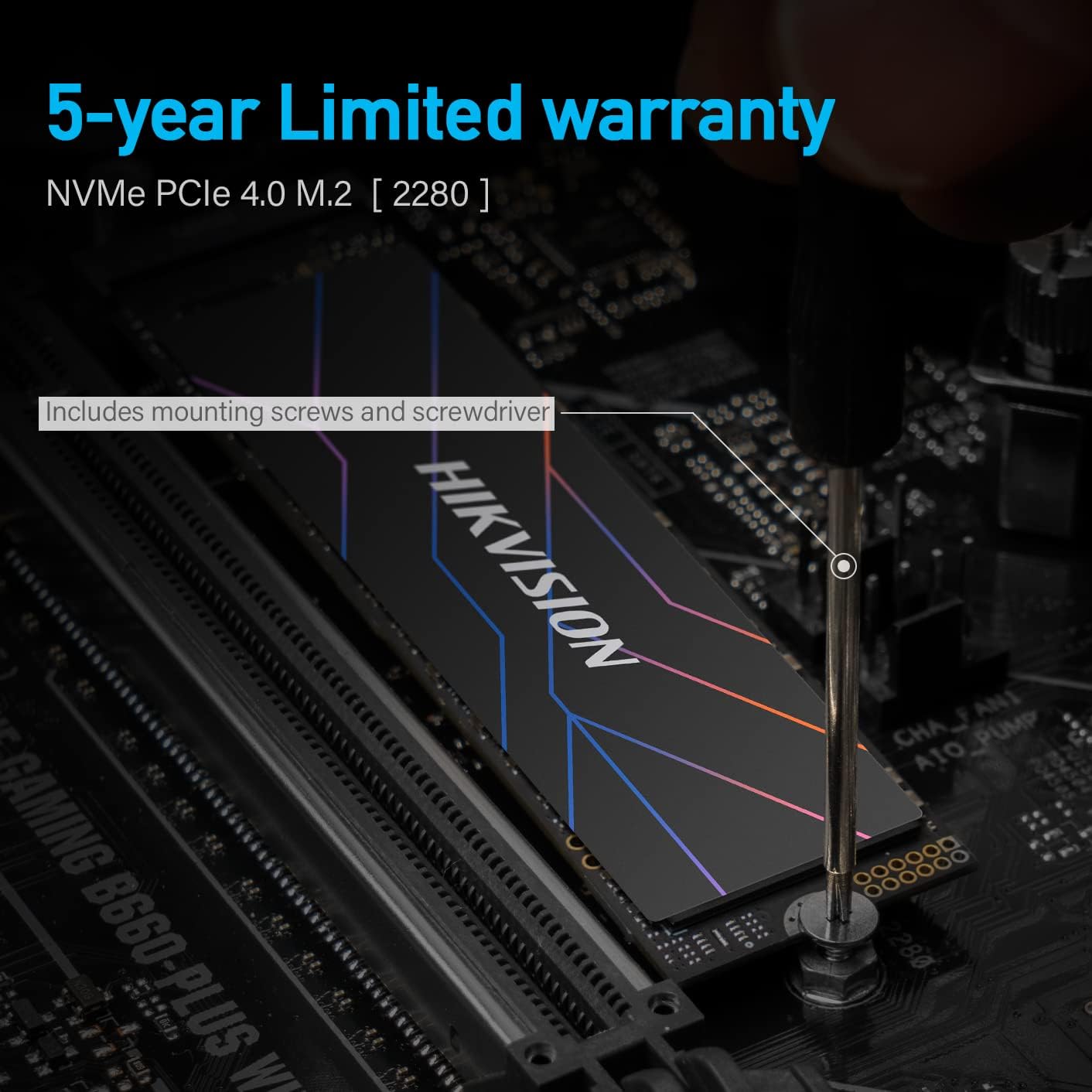 Disque Dur SSD M,2 Interne Portable M,2 1To Hikvision thumbnail 4