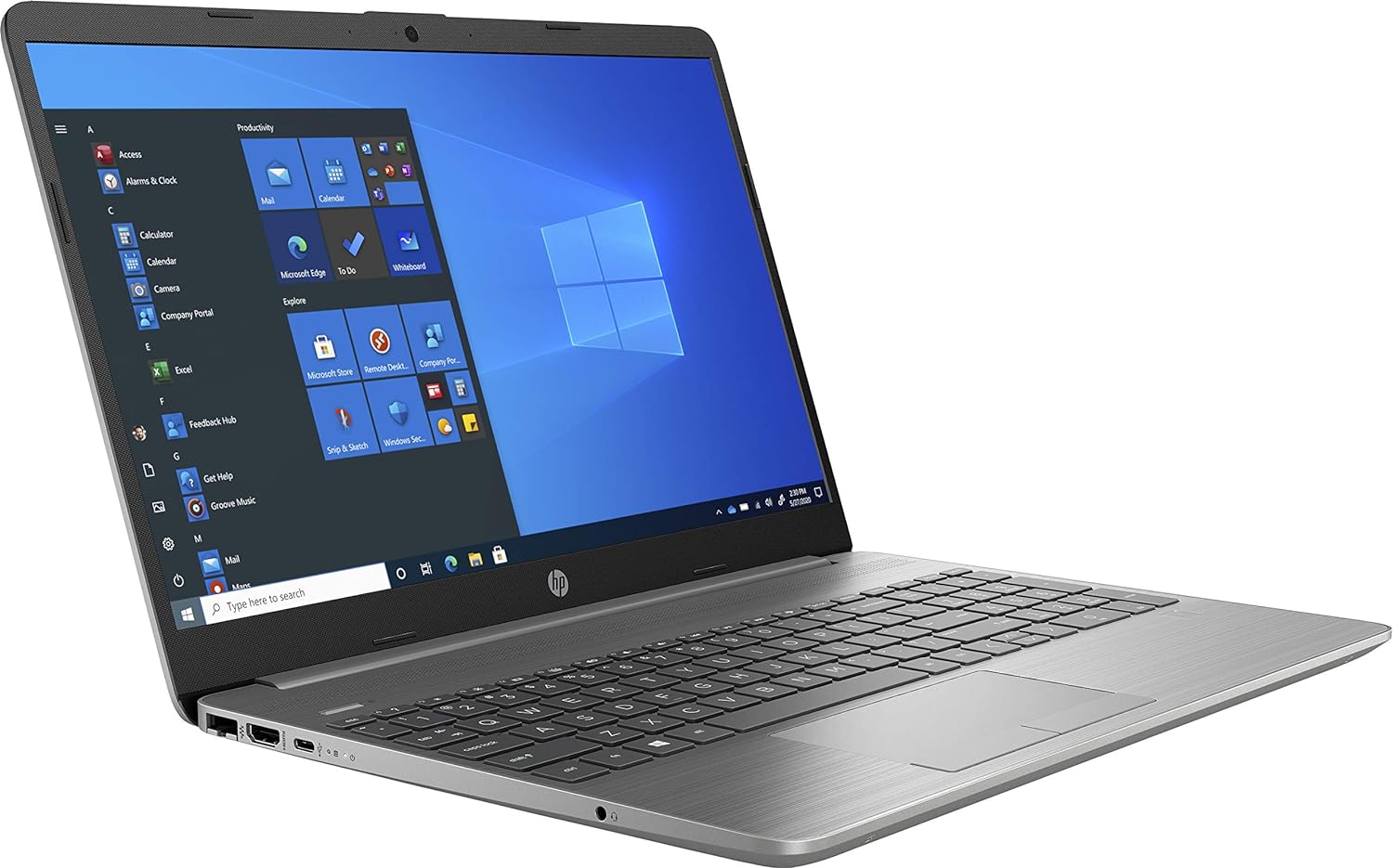 Portable HP 250-G8 Itel Core i5-10ème Gen-8 Go DDR4 RAM-512 Go SSD-Freedos + Licence Windows 10-ECRAN 15 Pouces thumbnail 2