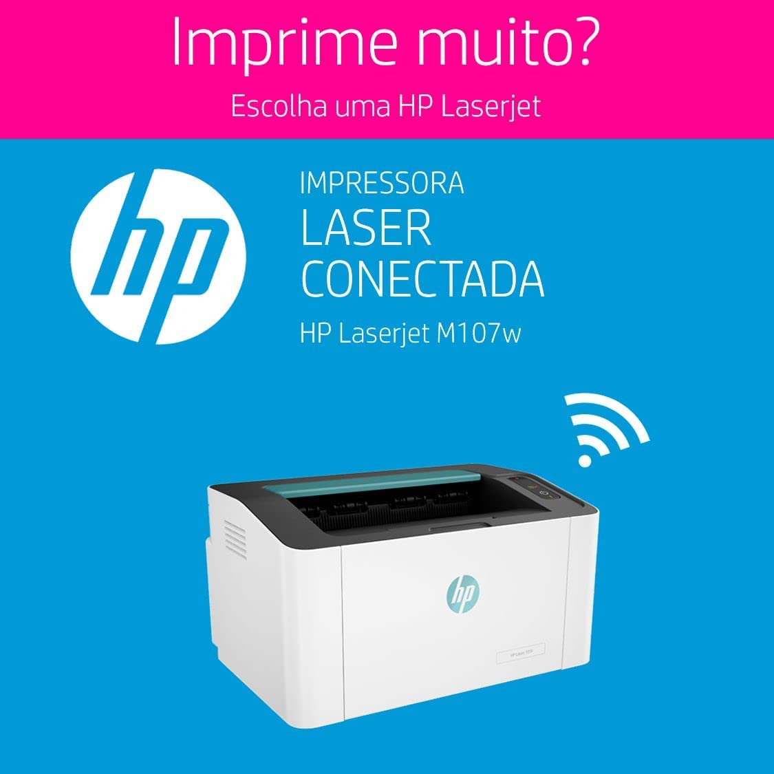 IMPRIMANTE HP Laserjet 107w-Wifi - Monochrome thumbnail 2