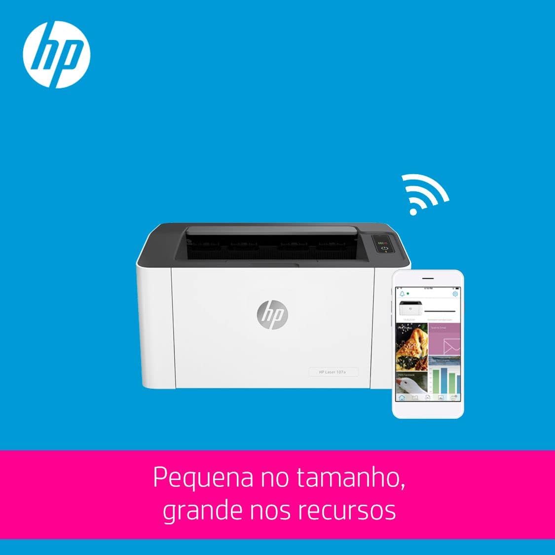 IMPRIMANTE HP Laserjet 107w-Wifi - Monochrome
