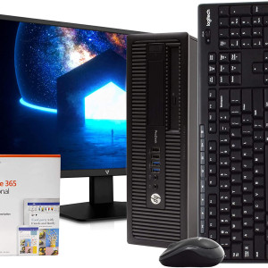 BUREAU HP PRODESK 400 G2 Intel Core i5-5ème Gen-8 Go Ram-1 To HDD ou 512 Go -SSD-Ecran 22 Pouces-Freedos + Licence Windows 10 Pro