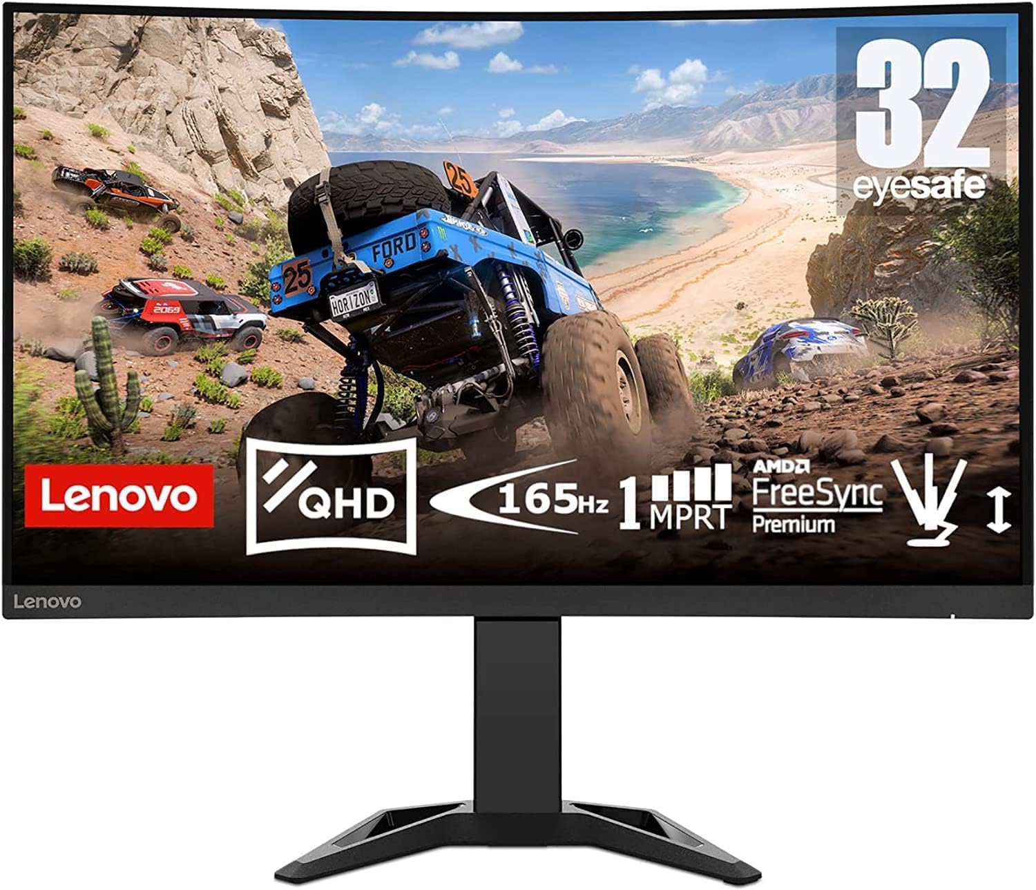 ECRAN LENOVO 32 PoucesINCURVE , GAMING, DISPLAY G32qc-30