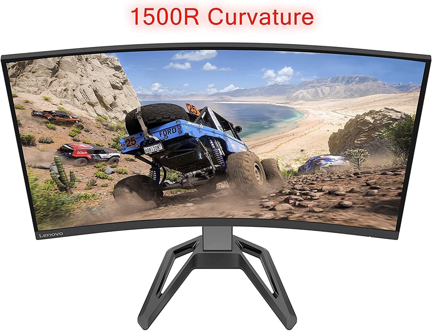 ECRAN LENOVO 32 PoucesINCURVE , GAMING, DISPLAY G32qc-30 thumbnail 2