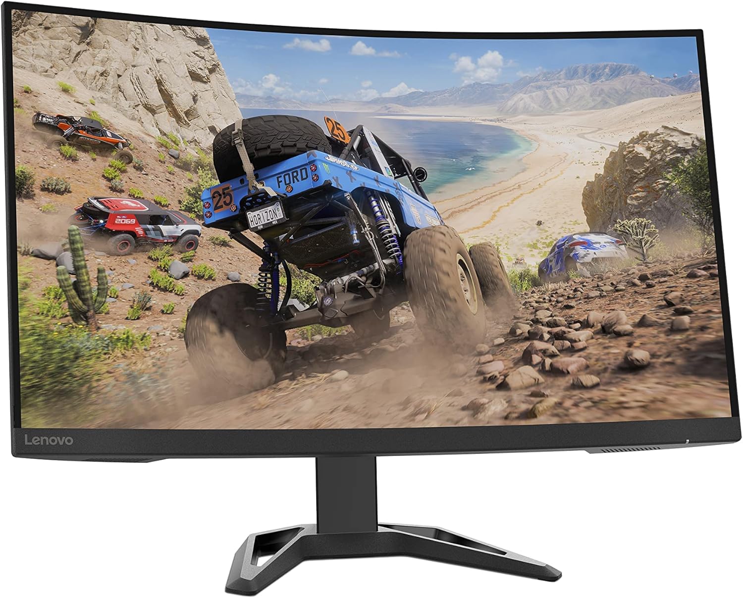 ECRAN LENOVO 32 PoucesINCURVE , GAMING, DISPLAY G32qc-30 thumbnail 3