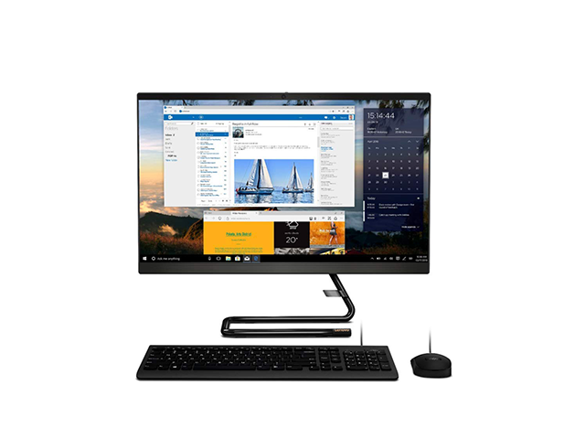 ALL INE ONE LENOVO A340 24IWL Intel Core i5-10 ème Gen-8 Go DDR4 RAM-256 Go SSD-Windows 10-ECRAN 24"