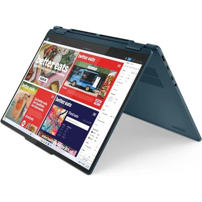 Portable LENOVO YOGA Intel Core ultra 7 X360-16 Go LPDDR5 RAM-1 To SSD-Windows 11 Pro-Ecran 14 Pouces Tactile thumbnail 4
