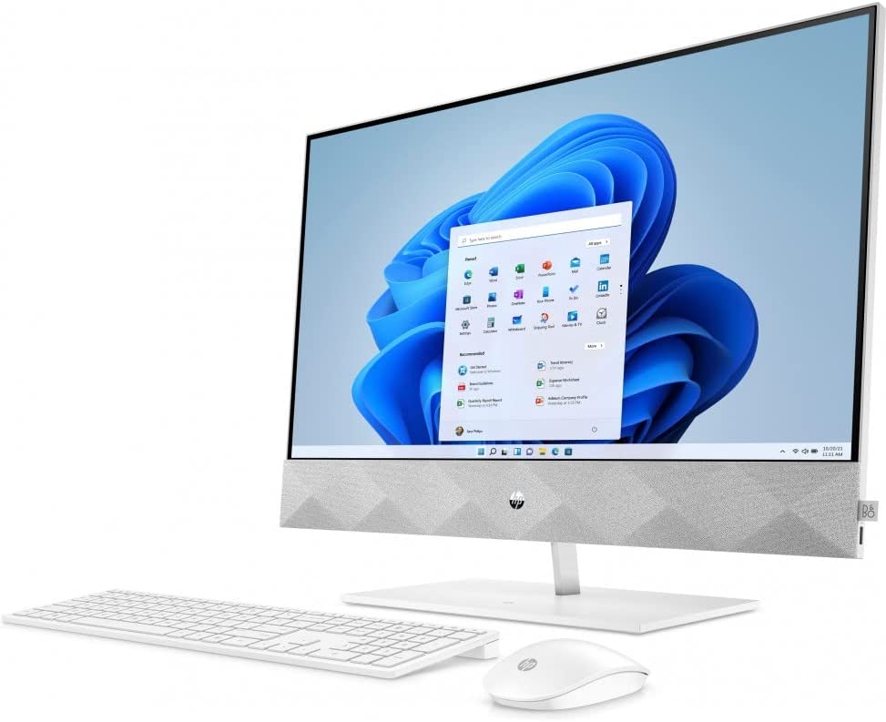 All in One HP 27-DDP1079 Intel Core i5-12ème Gen-8 Go Ram-512Go SSD-4 Graphiques invidia-Windows 10-Ecran 27 Tactille thumbnail 2