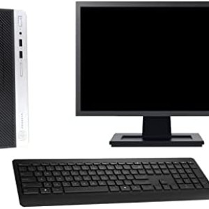 BUREAU HP PRODESK 400 G2 Intel Core i7-6ème Gen-8 Go Ram-1 To HDD ou 512 Go SSD-Freedos + Licence Windows 10 Pro-Ecran 22 " HDMI VGA FULL HD
