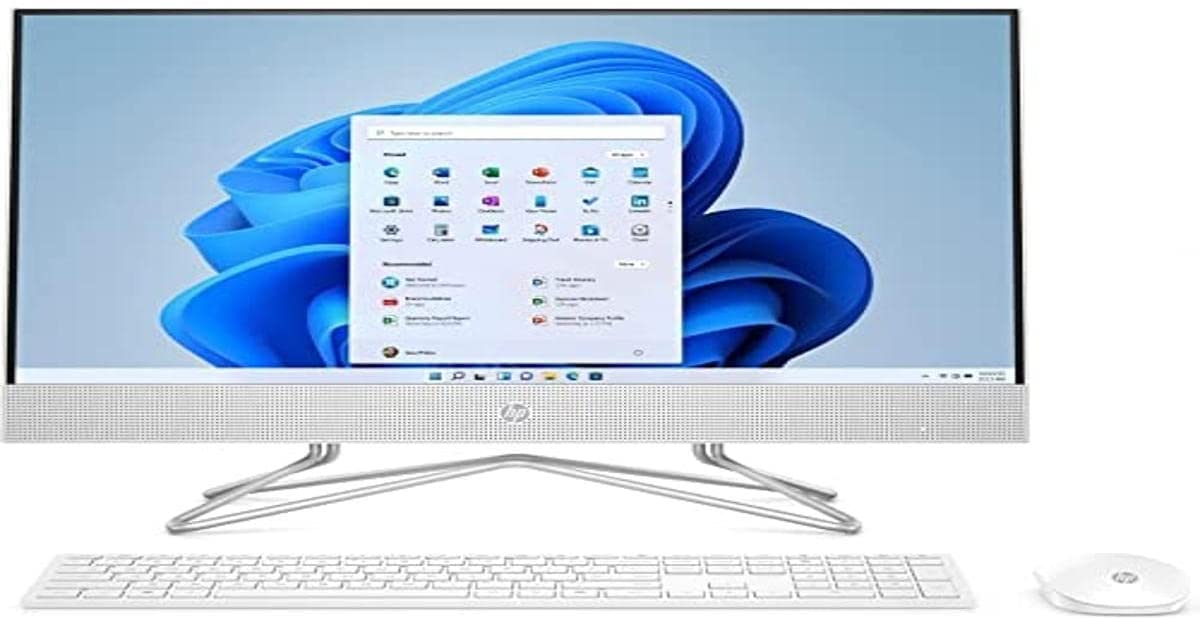 All in One HP 24 CB1023NH Intel Core i5-10ème Gen-8 Go Ram-512 Go SSD-Windows 10 Pro-Ecran 24" Tactile