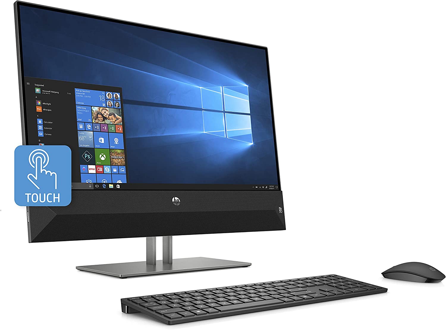 All in One PavILLION 27 Xa0029c Intel Core i7-10ème Gen-16 Go Ram-1 To HDD + 256 Go SSD-2 Go Graphiques INVIDIA-Wi thumbnail 2