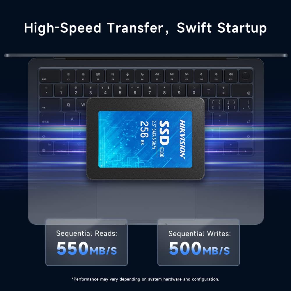 Disque Dur SSD SATA 2,5 hikvision INTERNE Portable/Bureau HIKVISION SSD 256 Go thumbnail 2