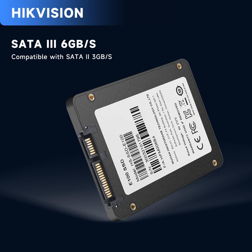 Disque Dur SSD SATA 2,5 hikvision INTERNE Portable/Bureau HIKVISION SSD 256 Go thumbnail 3
