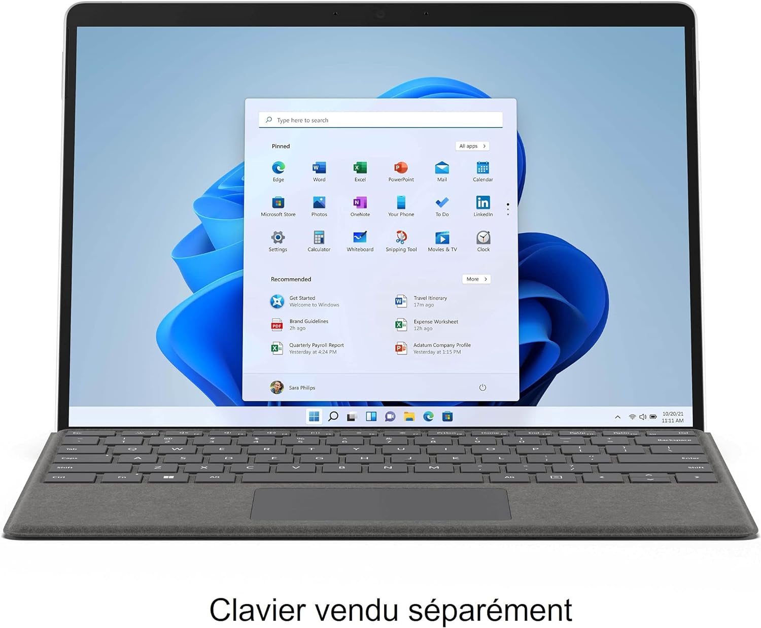 MICROSOFT SURFACE PRO 9 Intel Core i7-12ème Gen-16 Go Ram DDR4-512 Go SSD-Windows 11 Pro-Ecran 13 Pouces-Platinium-Sans Clavier thumbnail 3