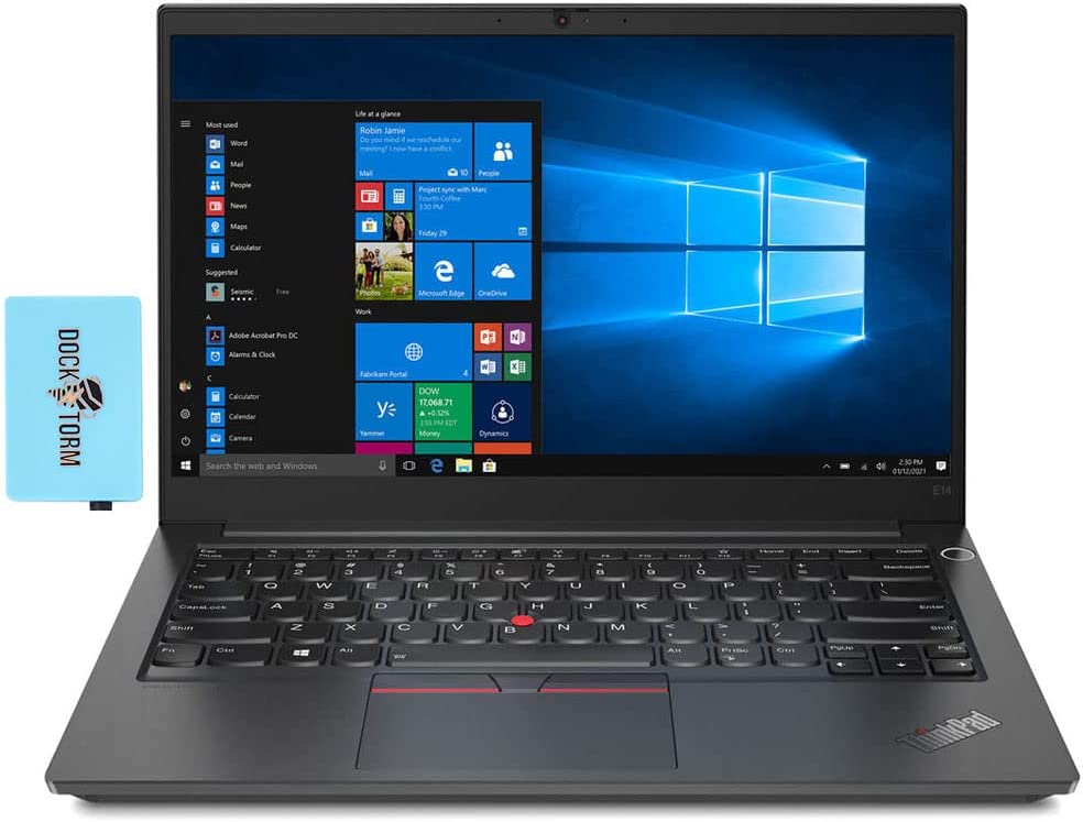 Portable LENOVO THINKPAD E14 Intel Core i7-11 èm Gen-16 Go Ram-512 Go SSD-Ecran 14 Pouces-Windows 10 Pro