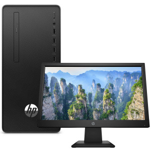BUREAU Hp 290-G4 Intel Core i7-10ème Gen-8 Go Ram-1 To HDD ou 512 Go SSD-Freedos + Licence Windows 10 Pro-Ecran 22" HDMI VGA FULL HD