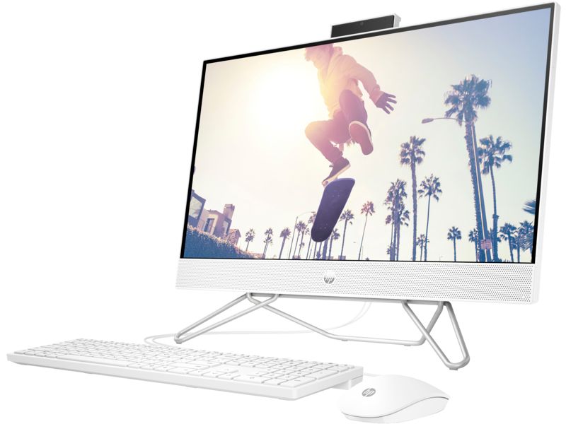 All in One Hp 24 Cb1493 Intel Core i5-12 ème Gen-8 Go DDR4 RAM-512 Go SSD-ECRAN 24 Pouces Tactile-Freedos+Licence Windows 11 Pro thumbnail 2