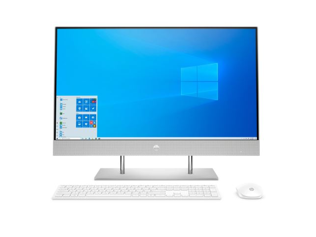 All in one Hp 27-Dp1387 Intel Core i7-11 è Gen-16 Go Ram-1 To-Windows 10 Pro-Ecran 27" Tactile
